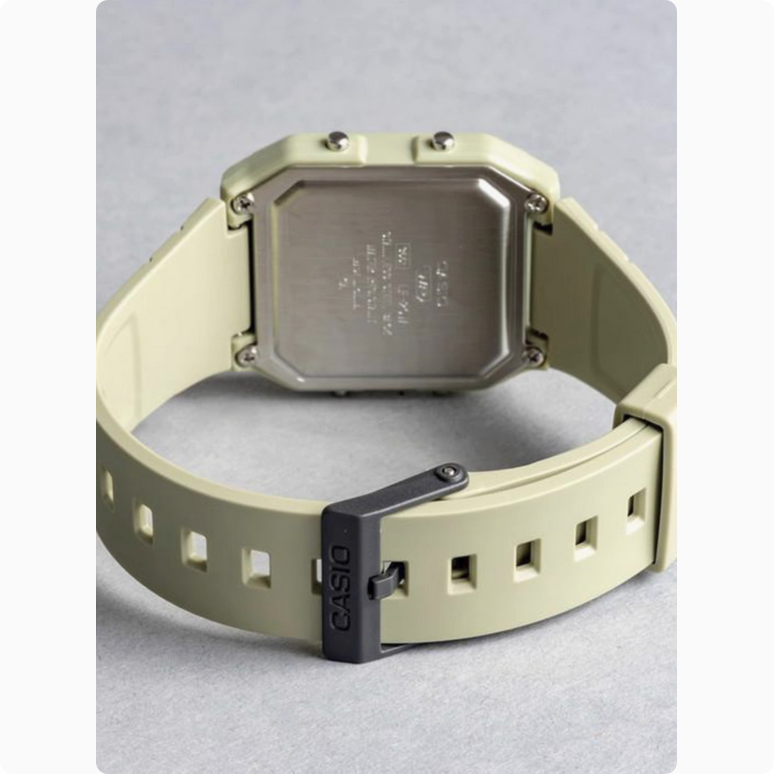Casio World Map Multifunction (33.7mm) Digital Dial LF-30W Retro Digital Analog Watch