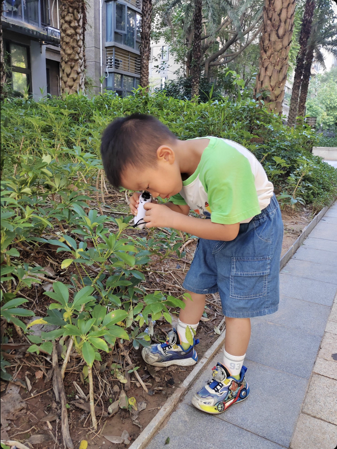 Kids Portable Microscope 60-180x Magnification – Handheld Science Tool for Children, Students